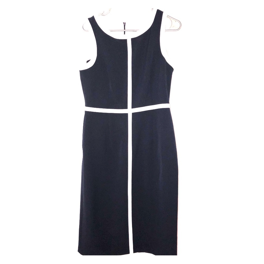 Navy Blue & White “Business Dress”